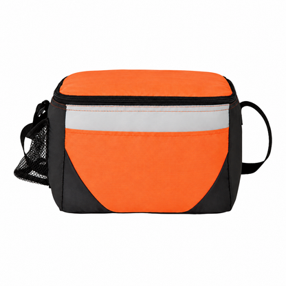 6 Can Color Block Lunch Cooler Bag