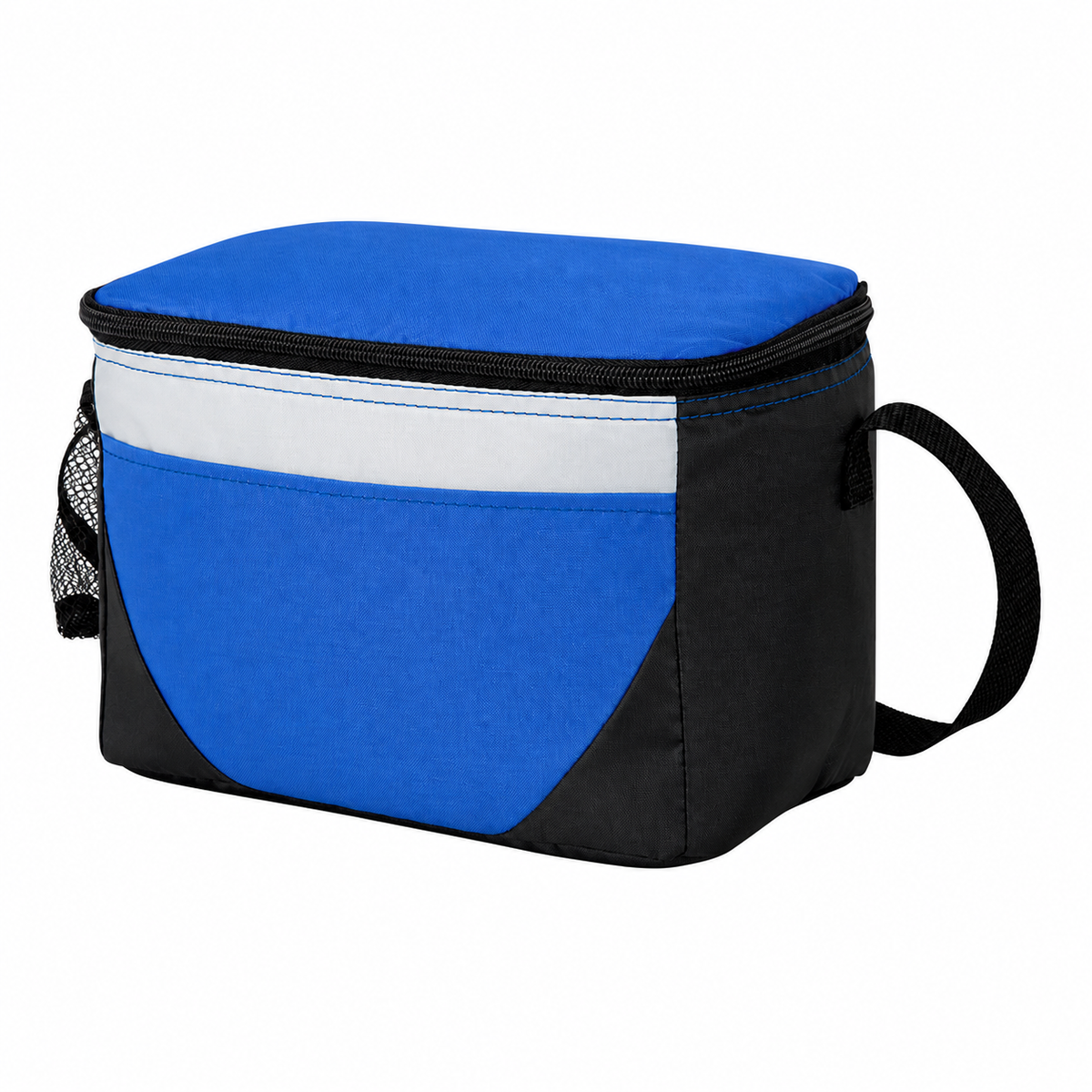 6 Can Color Block Lunch Cooler Bag