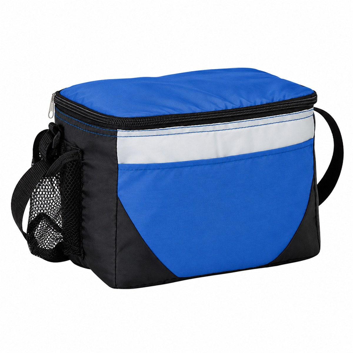 6 Can Color Block Lunch Cooler Bag