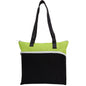 Poly Large Zipper Tote Bag