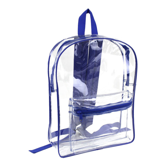 Padded Clear PVC Backpack