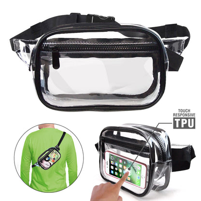 Clear Vinyl Waist Pack