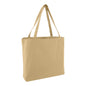 Expandable Cotton Canvas Tote Bag