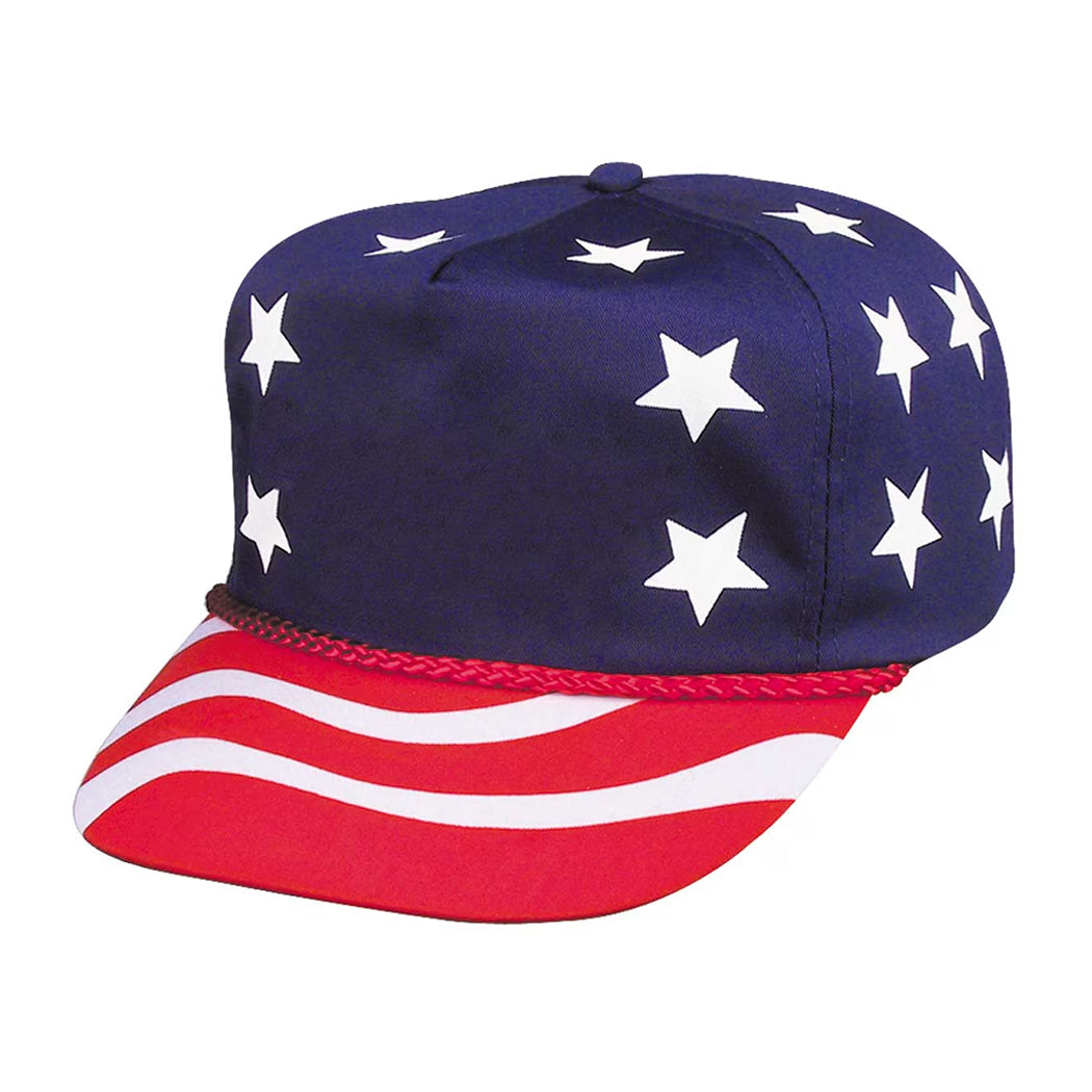 Star-Spangled Adjustable Cap