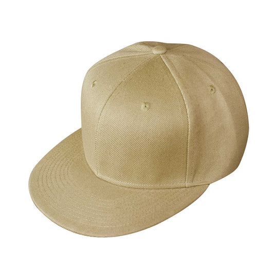 Polyester Flat Bill Adjustable Cap