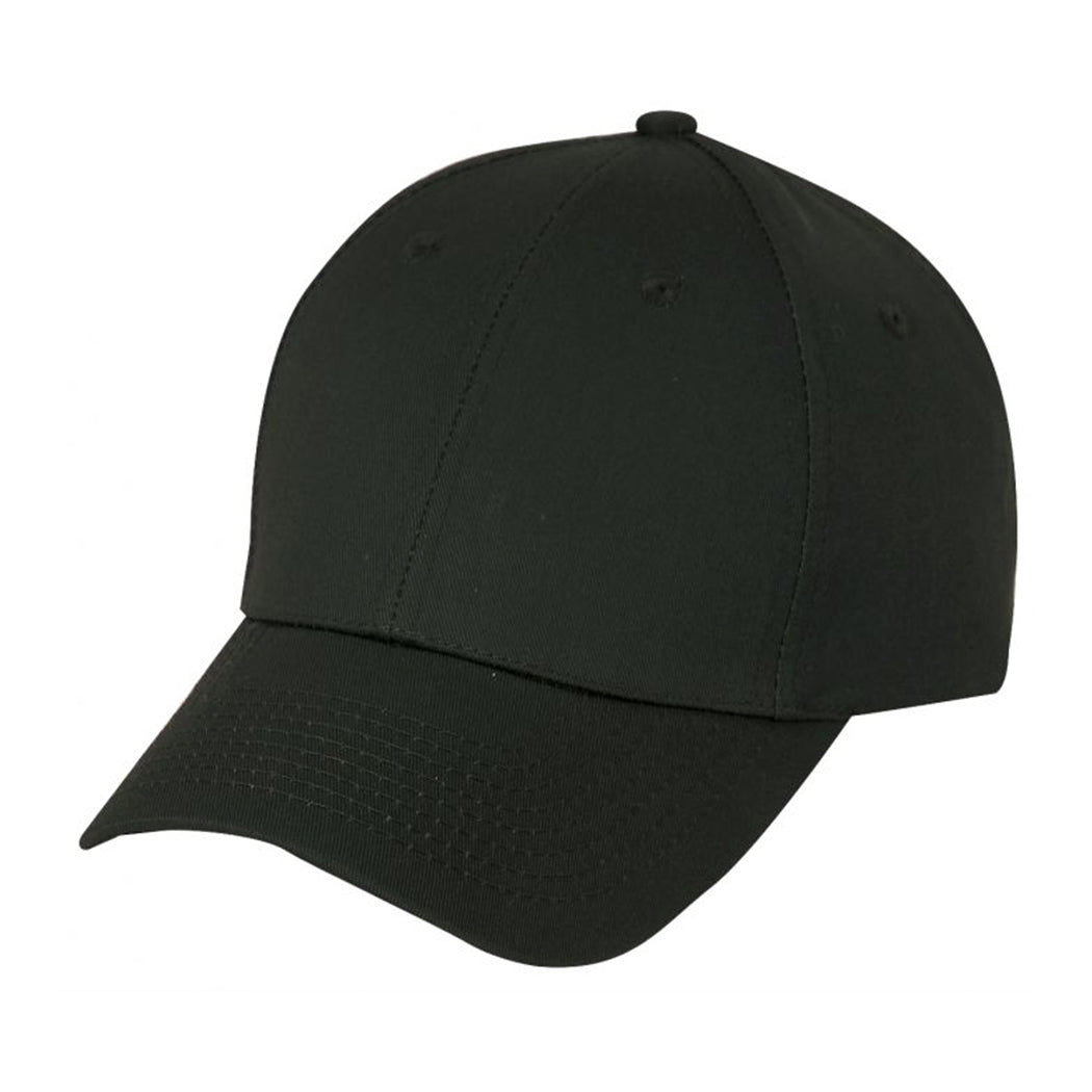 Classic Low Crown Structured Cotton Twill Adjustable Cap