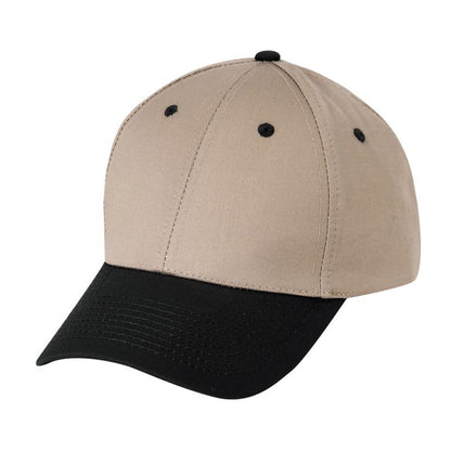 Classic Low Crown Structured Cotton Twill Adjustable Cap
