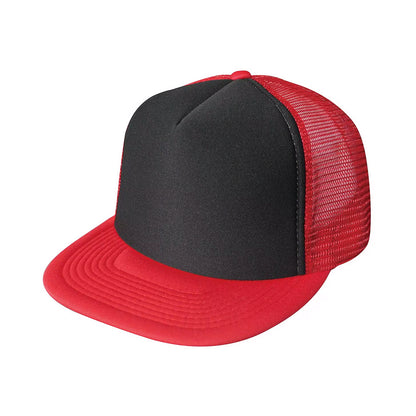 Flat Bill Summer Mesh Adjustable Cap