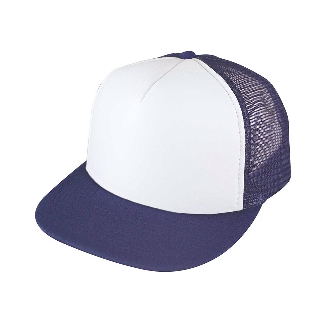 Flat Bill Summer Mesh Adjustable Cap