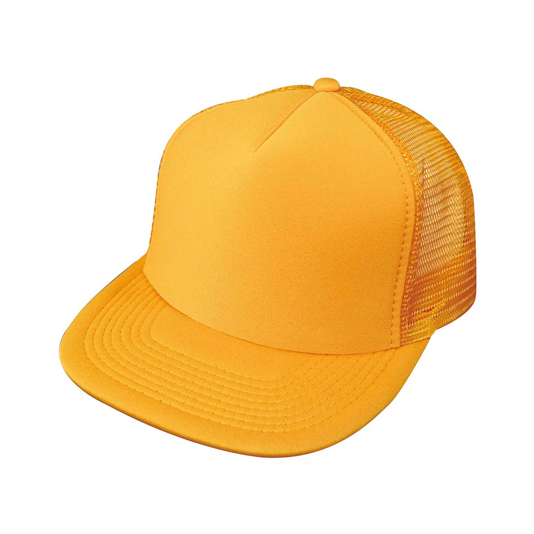 Flat Bill Summer Mesh Adjustable Cap
