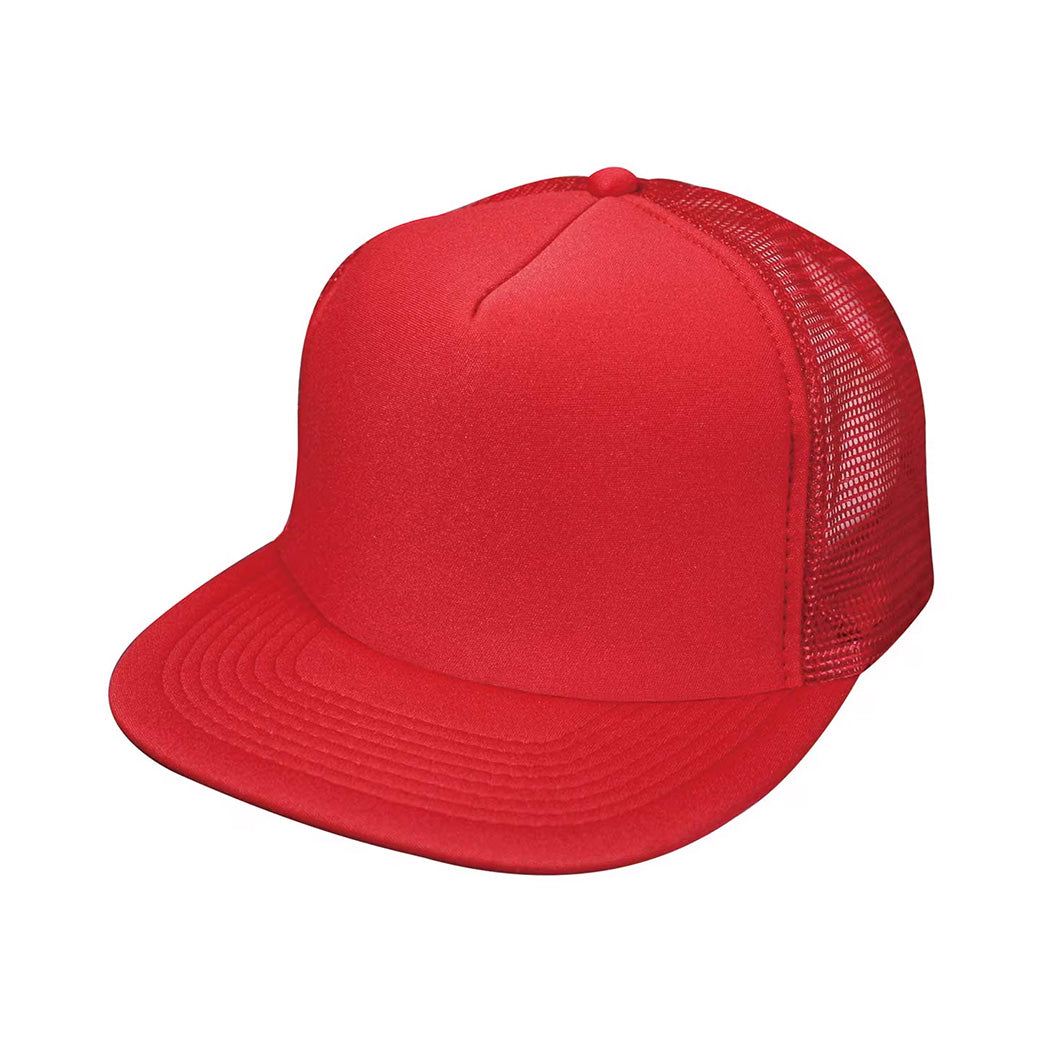 Flat Bill Summer Mesh Adjustable Cap