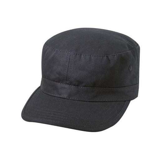 Military-Style Cotton Twill Adjustable Cap