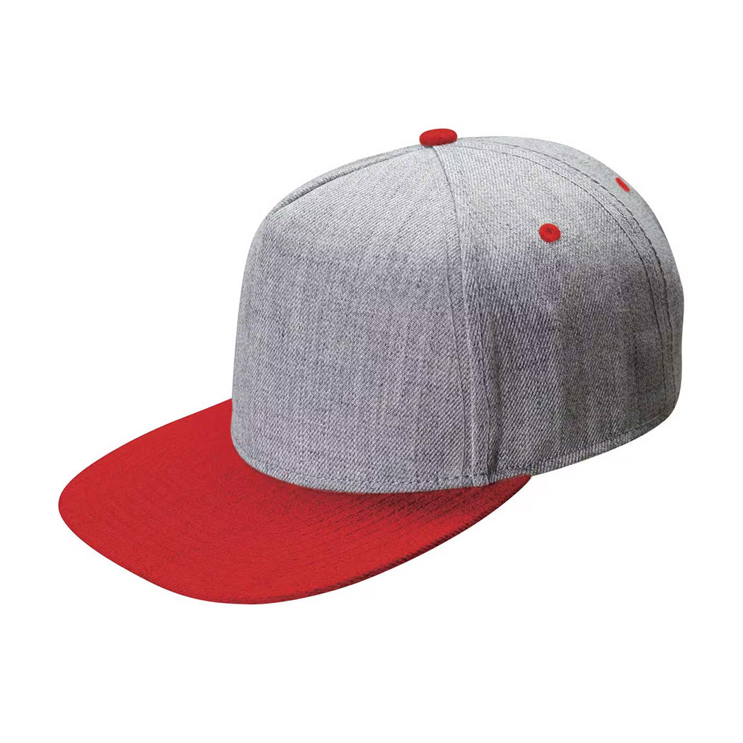 Premium Wool Blend Flat Bill Adjustable Cap
