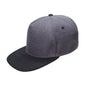 Premium Wool Blend Flat Bill Adjustable Cap